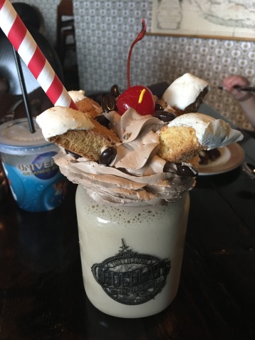 Espresso milkshake, yum!